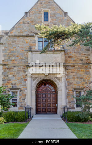 ANN Arbor, MI/USA - Ottobre 20, 2017: Avvocati Club edificio del campus della University of Michigan. Foto Stock