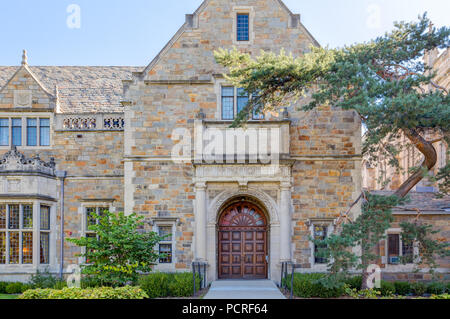 ANN Arbor, MI/USA - Ottobre 20, 2017: Avvocati Club edificio del campus della University of Michigan. Foto Stock