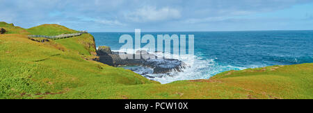 Paesaggio (i Nobbies), in primavera sulla pista di Phillip Island, Melbourne, Victoria, Australia, Oceania Foto Stock