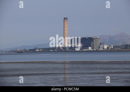 Di Longannet power station Scozia Luglio 2018 Foto Stock