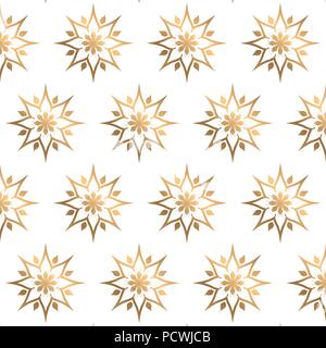 Vector pattern di Damasco lo sfondo. Lusso Classico vecchio stile ornamento di Damasco Illustrazione Vettoriale