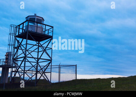 La Haye Point Lighthouse. Terranova e Labrador, Canada. Foto Stock