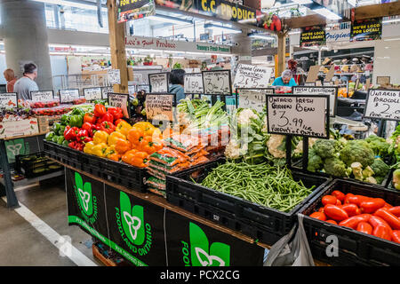 Farmers Market hamilton ontario canada Foto Stock