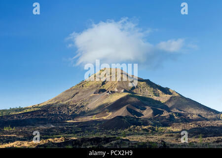 Gunung Batur vulcano, Bali, Indonesia Foto Stock