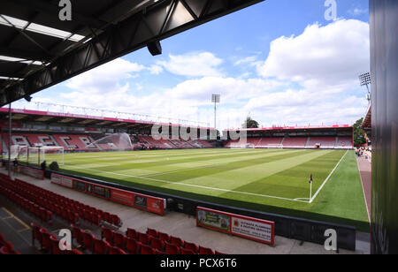 4 agosto 2018, vitalità Stadium, Bournemouth, Inghilterra; pre stagione amichevole di calcio, AFC Bournemouth rispetto a Marsiglia; vista generale di vitalità Stadium prima di kick off Foto Stock