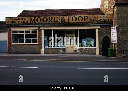 Negozio retrò, Frome, Somerset Foto Stock