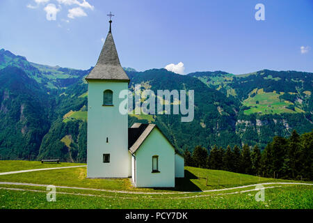 Saint Joder Cappella, Wolfenschiessen, Engelbergertal, Swotzerland. Foto Stock