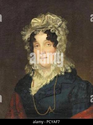 Amalie di Hesse-Darmstadt principessa ereditaria di Baden. Foto Stock