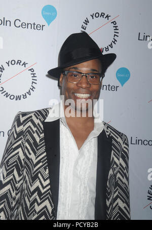 NEW YORK, NY - 03 dicembre: Billy Porter assiste Sinatra voce per un secolo evento al David Geffen Hall il 3 dicembre 2015 nella città di New York. Persone: Billy Porter Foto Stock