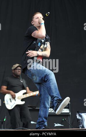 Manchester u k il Professor verde il supporto delle rose di pietra a Heaton Park credit Ian Fairbrother/Alamy Sto Foto Stock