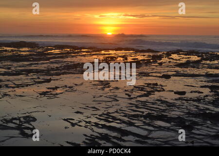 Sunrise foto da Apollo Bay, Victoria. Foto Stock