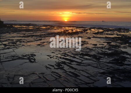Sunrise foto da Apollo Bay, Victoria. Foto Stock