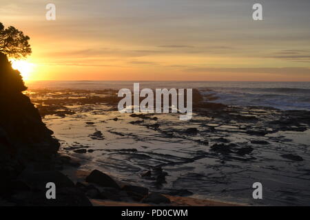 Sunrise foto da Apollo Bay, Victoria. Foto Stock
