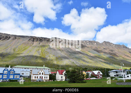 Isafjordur, Islanda. Luglio, 2018 Foto Stock