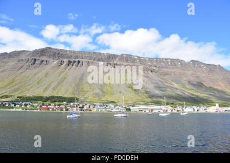 Isafjordur, Islanda. Luglio, 2018 Foto Stock