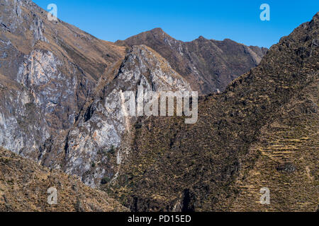 Né Yauyos-Cochas riserva paesaggistica nelle Ande di Lima, Perù. Foto Stock