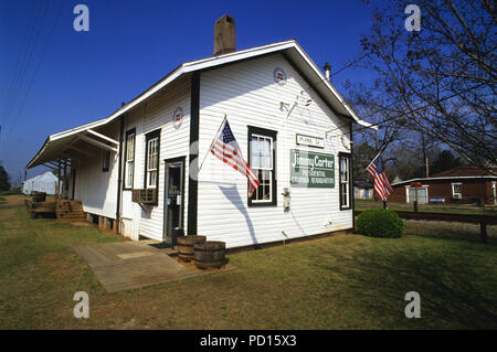 Le Pianure deposito--quartier generale per Jimmy Carter's 1976 U.S. La campagna presidenziale Foto Stock