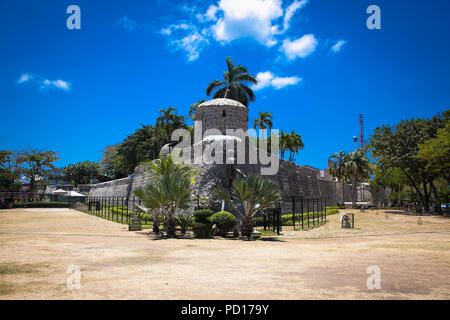 La pietra forte San Pedro a Cebu City, nelle Filippine. Foto Stock