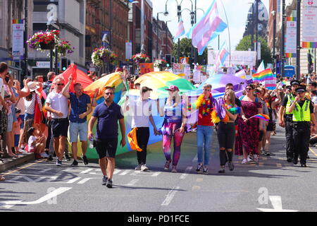 Leeds, Regno Unito. 5 Ago, 2018. Leeds Pride Credito: Yorkshire Pics/Alamy Live News Foto Stock