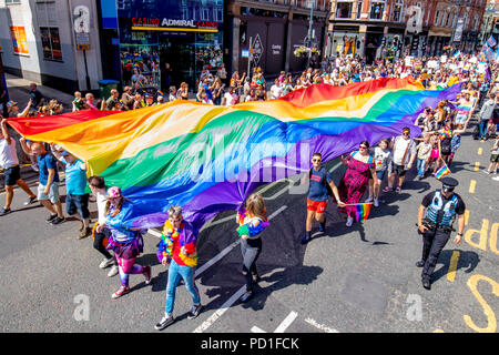 Leeds, Regno Unito. 5 Ago, 2018. Leeds Pride Credito: Yorkshire Pics/Alamy Live News Foto Stock