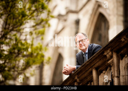 Bart De Smet, amministratore delegato di una società di assicurazioni Ageas (Belgio, 05/04/2017) Foto Stock