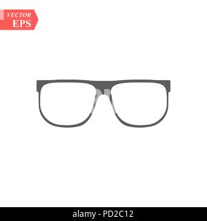 Bicchieri classic icona. Montatura per occhiali icona elemento. Qualità Premium graphic design icona. Baby segni e simboli di contorno icona raccolta per siti web, web design, mobile su sfondo bianco Illustrazione Vettoriale