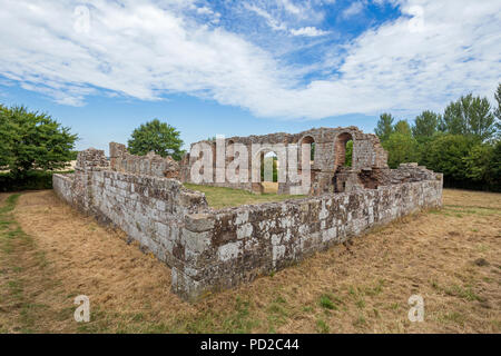 White Ladies Priory o Brewood Priory, Shropshire, Inghilterra, Regno Unito Foto Stock