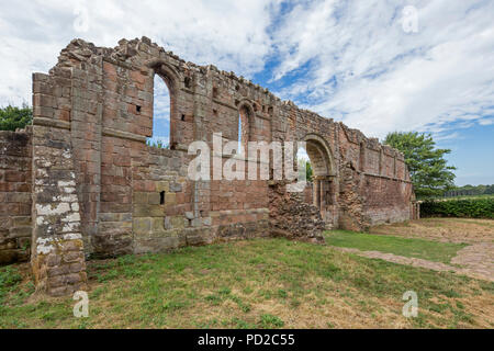 White Ladies Priory o Brewood Priory, Shropshire, Inghilterra, Regno Unito Foto Stock