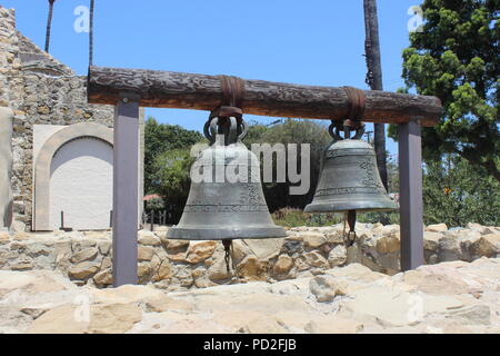 La missione di San Juan Capistrano, California Foto Stock