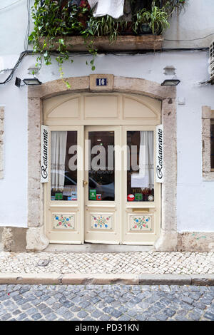 Ze Varunca ristorante, Lisbona, Portogallo Foto Stock