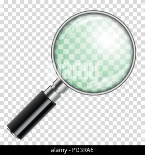 Lente di ingrandimento Loupe Illustrazione Vettoriale