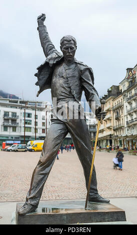 Freddie Mercury monumento Foto Stock