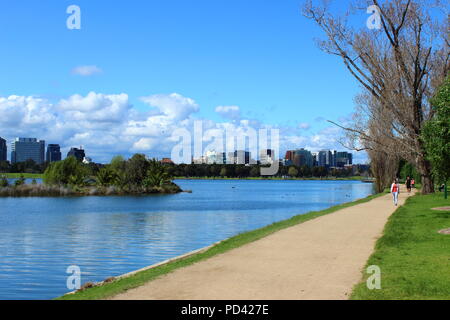 Albert Park - Melbourne Foto Stock