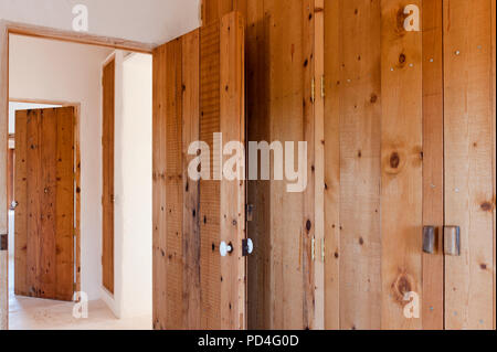 Porte in legno Foto Stock
