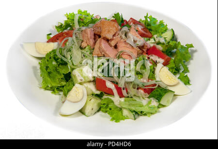 Molto grande pizza, hamburger, patty, secondo corso nel ristorante, fast food, cibo cibo sano Foto Stock