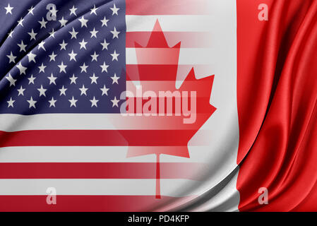 USA e Canada. Foto Stock