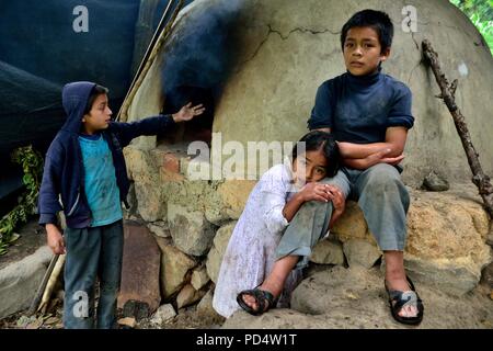 Brorthers - Il pane artigianale forno - Panificio di El Carmen DE LA FRONTERA - Ecuador confine - Huancabamba. Dipartimento di Piura .PERÙ Foto Stock