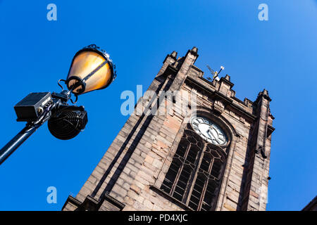 La sacra trinità chiesa sulla Chapel Street, Salford Foto Stock