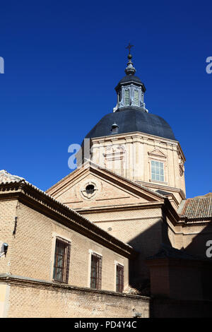 Cupola di San Ildefonso Chiesa Gesuita, Toledo, Castilla la Mancha, in Spagna Foto Stock