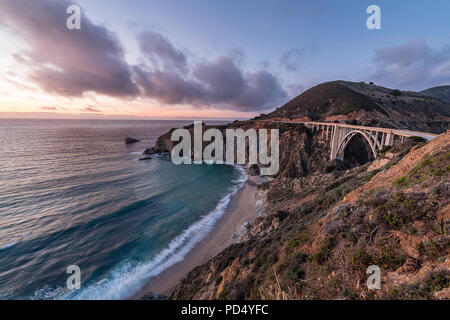 Big Sur e la costa della California Foto Stock