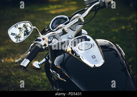 MERIDA, YUC/MESSICO - Feb 12, 2017: Suzuki Boulevard M50 moto 805cc V-Twin motore, per esterno Foto Stock