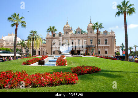 Casinò di Monte Carlo a Monaco area del Principato di Monaco Foto Stock