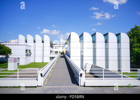 Bauhaus Archive Berlin, progetto basato su progetti di Walter Gropius Foto Stock
