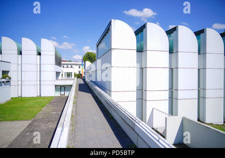 Bauhaus Archive Berlin, progetto basato su progetti di Walter Gropius Foto Stock