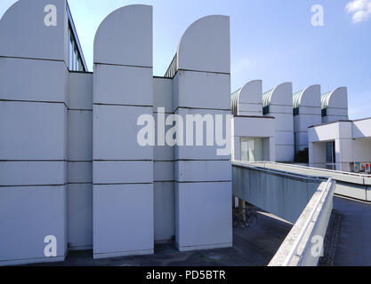 Bauhaus Archive Berlin, progetto basato su progetti di Walter Gropius Foto Stock