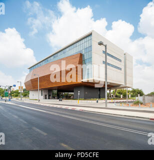 Israele Ramat Aviv - 3 Agosto 2018: vista esterna della Steinhardt Museo di Storia Naturale, Tel Aviv University Foto Stock