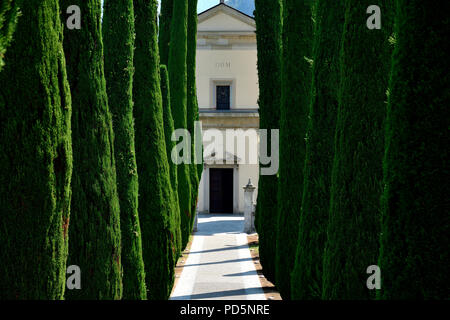 Chiesa di Sant'Abbondio in Gentilino - Chiesa di S. Abbondio a Gentilino Foto Stock