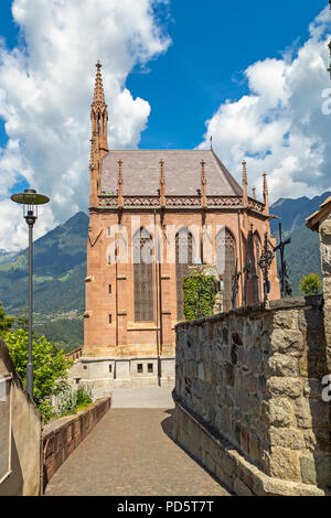 Mausoleo di Arciduca Giovanni d'Austria in scena nei pressi di Merano, Alto Adige Foto Stock