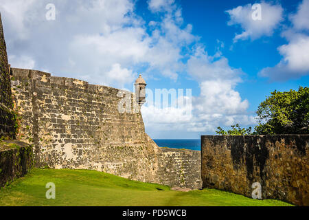 Castillo San Felipe del Morro Foto Stock