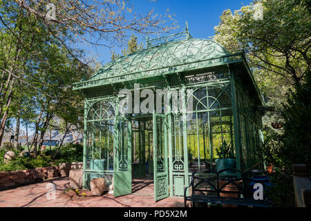 Pomeriggio Vista della bellissima Denver Botanic Gardens, Colorado Foto Stock